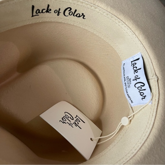NWT Lack Of Color ivory rancher hat * Bloggers Fav * - Picture 8 of 9